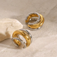Paire de boucles d'oreilles - Triplets